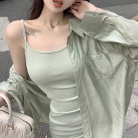 Zoe Jenko/ゾエ ジェンコ Zoe Jenko オープンカラー オーバーシャツ 10376/506888626