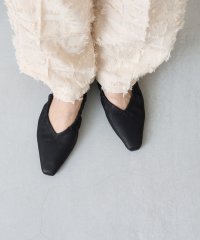 welleg/ウェレッグ welleg ギャザー スクエアトゥ ぺたんこ パンプス/506888651