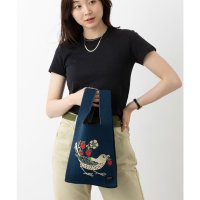 Jubilee/ジュビリー Jubilee ニットトートバッグ ウィリアムモリス柄 大きめマルシェサイズ/506888666