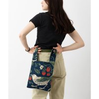 Jubilee/ジュビリー Jubilee ニットトートバッグ ウィリアムモリス柄 大きめマルシェサイズ/506888666