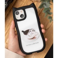 Jubilee/ジュビリー Jubilee ネコ耳xネコ柄 シリコンTPU iPhoneケース/506888711