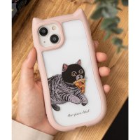 Jubilee/ジュビリー Jubilee ネコ耳xネコ柄 シリコンTPU iPhoneケース/506888711