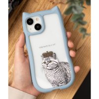 Jubilee/ジュビリー Jubilee ネコ耳xネコ柄 シリコンTPU iPhoneケース/506888711