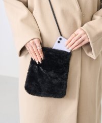 welleg sellect/ウェレッグ セレクト welleg sellect マグネットボタン付き ミニ ファーポシェット/506888719
