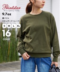 Printstar/【Printstar】プリントスター / 9.7オンス トレーナー スウェット 裏パイル 長袖 肉厚生地 カラバリ豊富で推し活にも◎ 00183/504275876