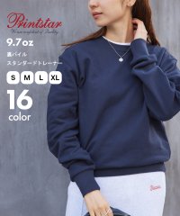 Printstar/【Printstar】プリントスター / 9.7オンス トレーナー スウェット 裏パイル 長袖 肉厚生地 カラバリ豊富で推し活にも◎ 00183/504275876