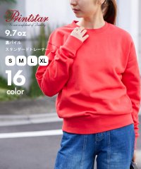 Printstar/【Printstar】プリントスター / 9.7オンス トレーナー スウェット 裏パイル 長袖 肉厚生地 カラバリ豊富で推し活にも◎ 00183/504275876