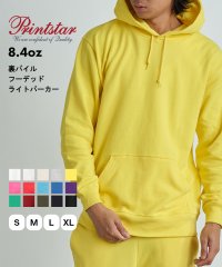 Printstar/プリントスター Printstar 8.4オンス カラバリ豊富で推し活にも◎ フーデッド パーカー 裏パイル 長袖 フーディ ユニセックス 00216/504275881