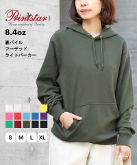 Printstar/プリントスター Printstar 8.4オンス カラバリ豊富で推し活にも◎ フーデッド パーカー 裏パイル 長袖 フーディ ユニセックス 00216/504275881