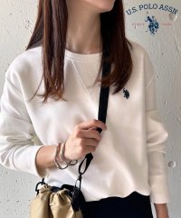 US POLO ASSN/◎SETUP7別注アイテム【U.S. POLO ASSN.】ユーエスポロアッスン ポロ ワンポイント スウェット トレーナー クルーネック 刺繍 トップス ロゴ/505634132