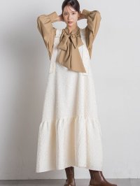 VICKY/ビッキー VICKY ふくれジャガードジャンドレ≪手洗い可能≫/506854274