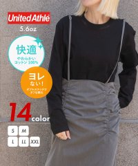 United Athle/ユナイテッドアスレ United Athle 【United Athle】5.6オンス ロングスリーブ Tシャツ 綿100％ 長袖シンプル無地ロンT コットン /506865702