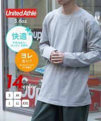 United Athle/ユナイテッドアスレ United Athle 【United Athle】5.6オンス ロングスリーブ Tシャツ 綿100％ 長袖シンプル無地ロンT コットン /506865702