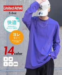 United Athle/ユナイテッドアスレ United Athle 【United Athle】5.6オンス ロングスリーブ Tシャツ 綿100％ 長袖シンプル無地ロンT コットン /506865702