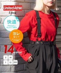 United Athle/ユナイテッドアスレ United Athle 【United Athle】5.6オンス ロングスリーブ Tシャツ 綿100％ 長袖シンプル無地ロンT コットン /506865702