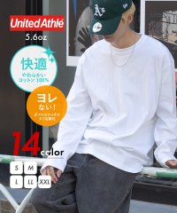 United Athle/ユナイテッドアスレ United Athle 【United Athle】5.6オンス ロングスリーブ Tシャツ 綿100％ 長袖シンプル無地ロンT コットン /506865702