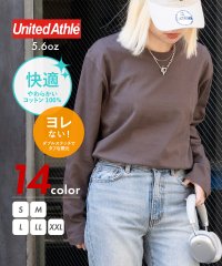 United Athle/ユナイテッドアスレ United Athle 【United Athle】5.6オンス ロングスリーブ Tシャツ 綿100％ 長袖シンプル無地ロンT コットン /506865702