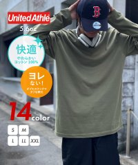 United Athle/ユナイテッドアスレ United Athle 【United Athle】5.6オンス ロングスリーブ Tシャツ 綿100％ 長袖シンプル無地ロンT コットン /506865702