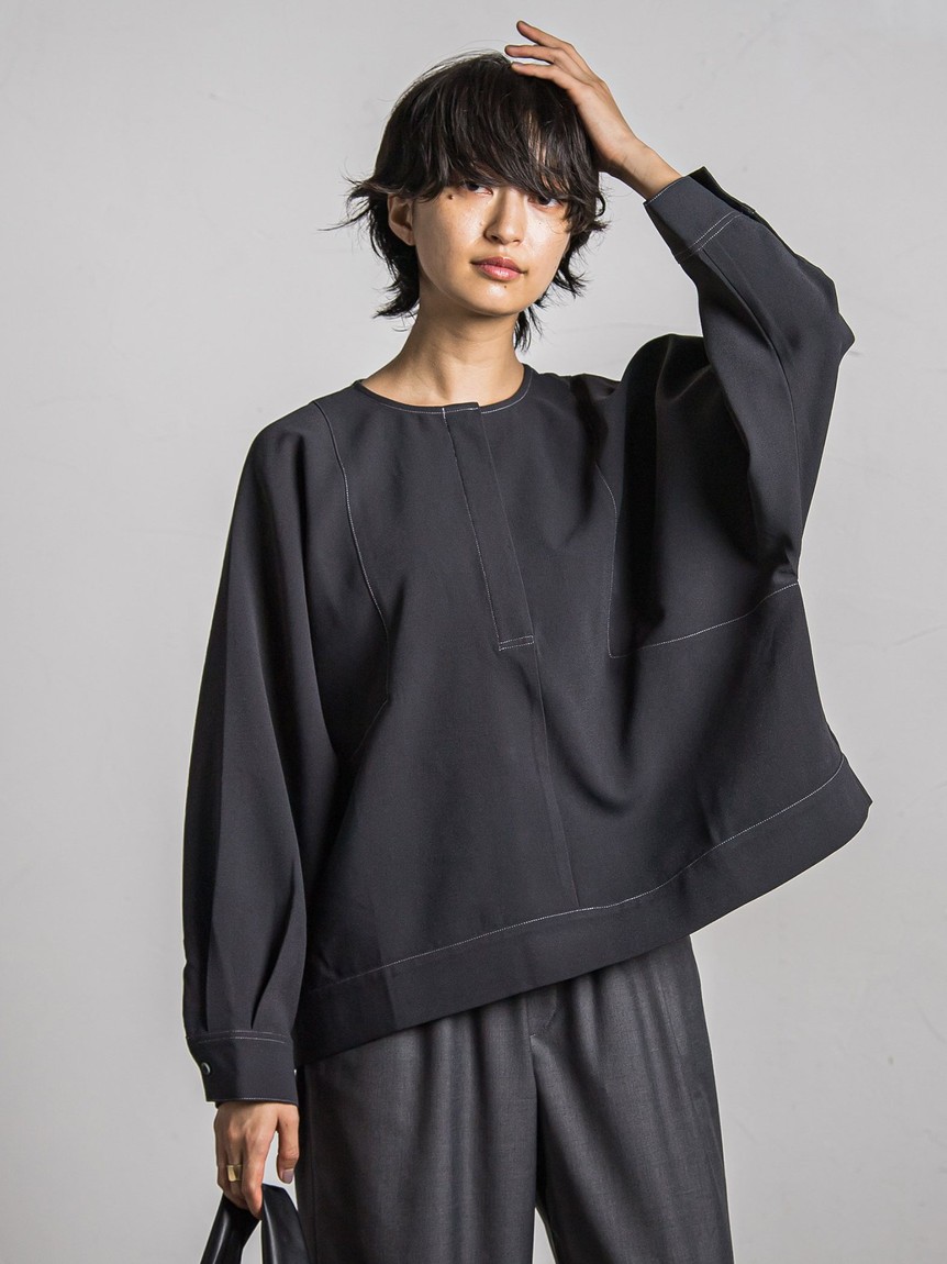 セール 50%OFF】メイソングレイ MAYSON GREY パネル切替ドルマン セール 50%OFF】メイソングレイ MAYSON GREY パネル切替ドルマン