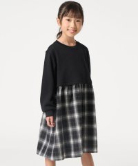 COMME CA ISM KIDS/オンブレーチェック使い ワンピース/506873585