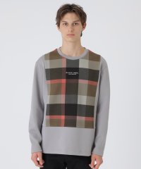 BLACK LABEL CRESTBRIDGE/パネルクレストブリッジチェックカットソー/506873943