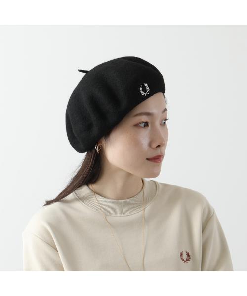 FRED PERRY ベレー帽 BERET HW7646 ローレルリース刺繍 FRED PERRY ベレー帽 BERET HW7646 ローレルリース刺繍