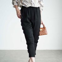 Sawa a la mode/サワアラモード Sawa a la mode スカラップテーパードパンツ/506885913