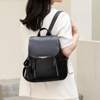 shoppinggo/ショッピングゴー shoppinggo リュックサック バックパック リュック スクール マザーズリュック ブラック おしゃれ 通勤通学 黒リュック カバン/506886561