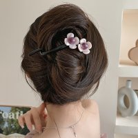 shoppinggo/ショッピングゴー shoppinggo キラキラクリップ 花 ヘア留め ヘアアクセサリー ヘア爪 クランプ かわいい オシャレ 髪飾り 大人 春夏秋 ヘア留め /506886566