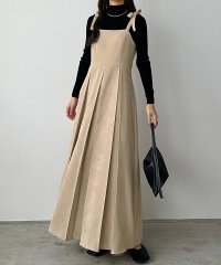 callautia/カラウティア callautia callautia 薄手コーデュロイプリーツキャミワンピース/506887236