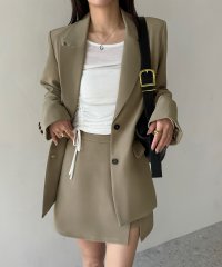 JUNOAH/ジュノア JUNOAH ジャケット＋ミニスカートセットアップ/506887257