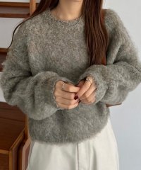 callautia/カラウティア callautia callautia シャギーショートニット/506887369