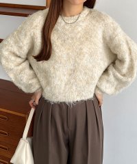 callautia/カラウティア callautia callautia シャギーショートニット/506887369
