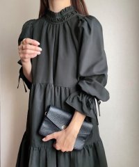 FILLOU/フィルー FILLOU FILLOU フリルカラーフレアワンピース/506887419