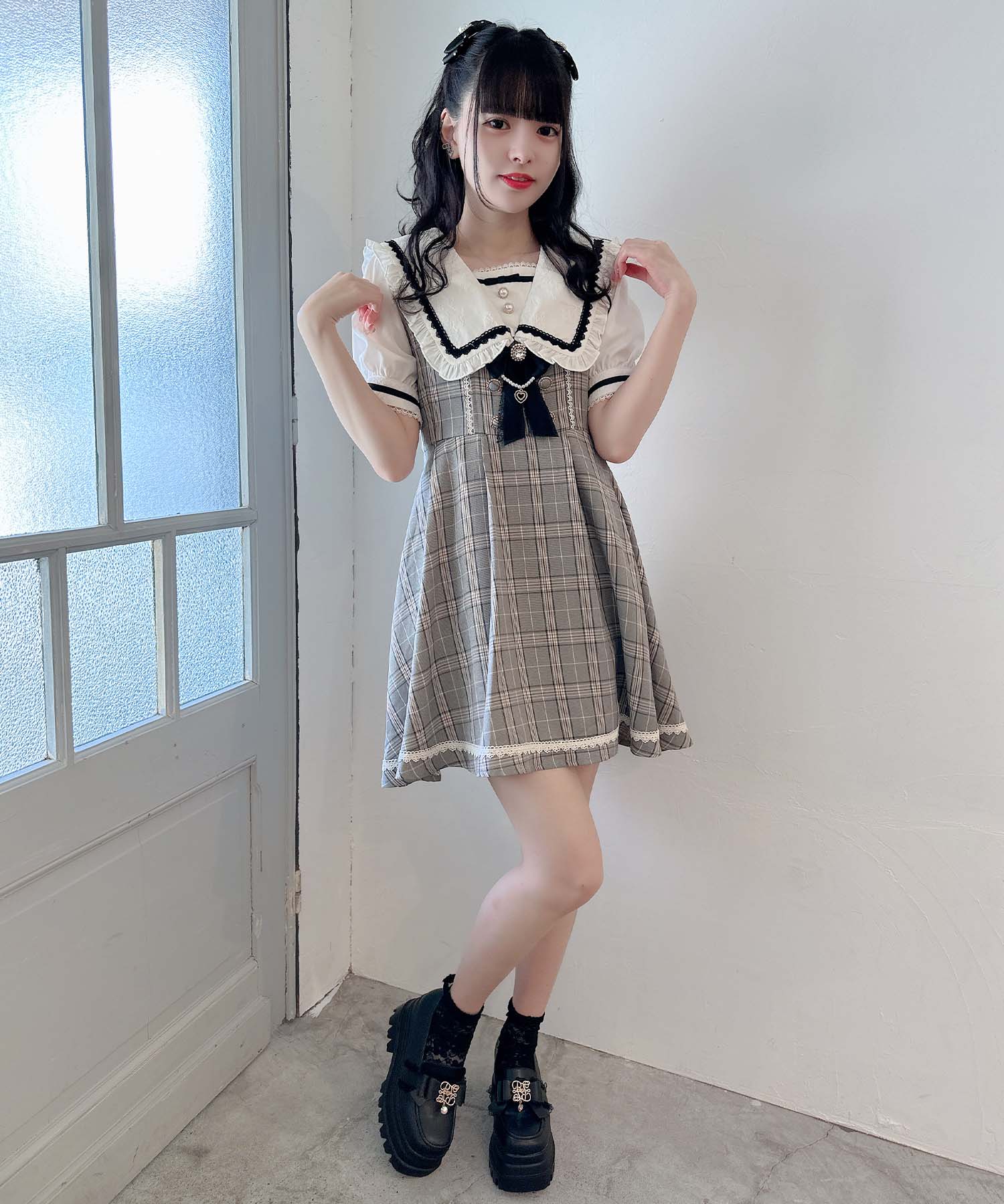 セール】ロジータ ROJITA セーラー風ワンピース(506889172