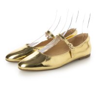 ground green store/グラウンドグリーンストア ground green store ストラップフラットパンプス/506889405