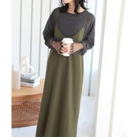 KOBE LETTUCE/コウベレタス KOBE LETTUCE Vネックロングキャミソールワンピース [E2802]/506889424