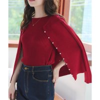 KOBE LETTUCE/コウベレタス KOBE LETTUCE パールボタンリブニットカーディガン【ロングスリーブ】 [N1102]/506889511