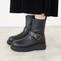 Launa lea/ラウナレア Launa lea トラックソールショートブーツ(S147)/506889584
