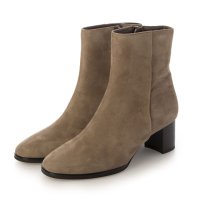 BARCLAY/【本革 / 日本製】 バークレー BARCLAY 太ヒール プレーンスタイル ショートブーツ/506889768