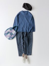 KANKAN/カンカン KANKAN グラデーションツリー卵型フェルトバッグ/506890463