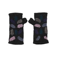 KANKAN/カンカン KANKAN フェザー刺繍ハンドウォーマー/506890476