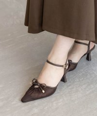 RANDA/ランダ RANDA ☆ シアーリボンパンプス/506890859