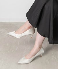 RANDA/ランダ RANDA ★ ストーンサテンヒールパンプス/506890942