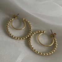 seasukii/シースキー seasukii ダブルフープピアス/506891558