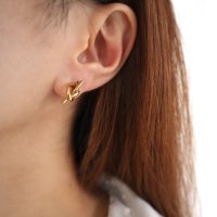 seasukii/シースキー seasukii ステンレスノットピアス/506891569