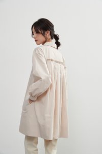 On One's Own/オンワンズオン On One's Own 後タック長袖チュニックシャツジャケット・シャカシャカ素材ポケット付き/506891722