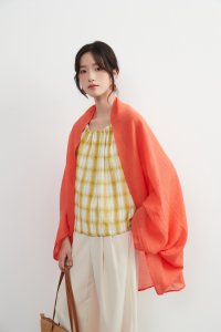 On One's Own/オンワンズオン On One's Own 2WAYシアー綿混カーディガン・ストール・羽織り陽射し対策・たためて収納便利/506891746