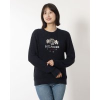 TOMMY HILFIGER/トミー ヒルフィガー TOMMY HILFIGER バーシティクレストクルーネックセーター/506892252