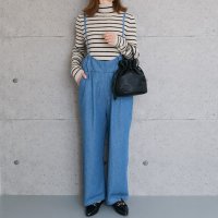 aquagarage/アクアガレージ aquagarage デニムサロペット レディース 春 夏 秋 M L/506892554